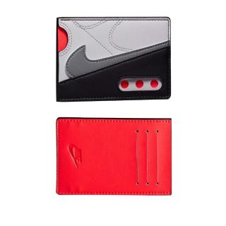 【NIKE 耐吉】ICON AIR FORCE 1卡片夾-多用途 皮夾 信用卡 證件夾(N1009740068OS)