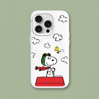 【RHINOSHIELD 犀牛盾】iPhone 12系列 SolidSuit MagSafe相容 磁吸手機殼/史努比-小小飛行員(Snoopy)