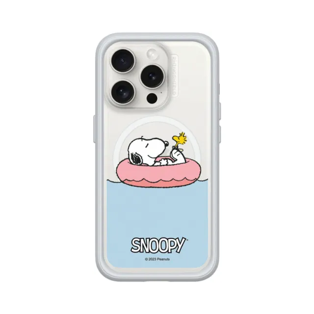 【RHINOSHIELD 犀牛盾】iPhone 15系列  Mod NX MagSafe兼容 手機殼/史努比-Chill moment(Snoopy)