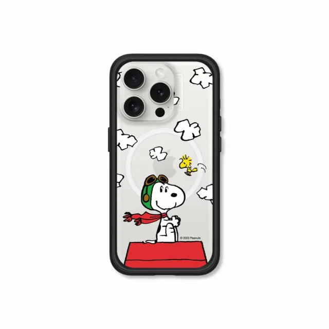 【RHINOSHIELD 犀牛盾】iPhone 14系列  Mod NX MagSafe兼容 手機殼/史努比-小小飛行員(Snoopy)