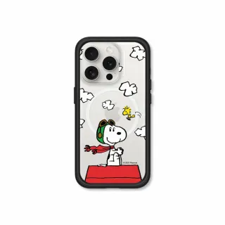 【RHINOSHIELD 犀牛盾】iPhone 15系列  Mod NX MagSafe兼容 手機殼/史努比-小小飛行員(Snoopy)