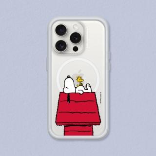 【RHINOSHIELD 犀牛盾】iPhone 14系列 Mod NX MagSafe相容 手機殼/史努比-Snoopy的慵懶時光(Snoopy)