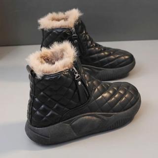 【K.W.】現貨新款休閒搖滾保暖防水防滑雪靴(短靴 馬丁靴 襪靴 切爾西靴 共2色)