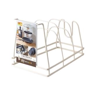 【生活King】樂司小鐵四層鍋具架(1入)