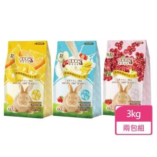 【doter 寵愛物語】兔飼料 3KG/包 兩包組(兔飼料 成年兔飼料)
