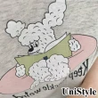【UniStyle】韓版短袖T恤 復古小兔印花上衣 UPT1577(花米)