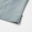 【ILEY 伊蕾】拼接西裝背心假兩件造型上衣(淺藍色；M-XL；1242161204)