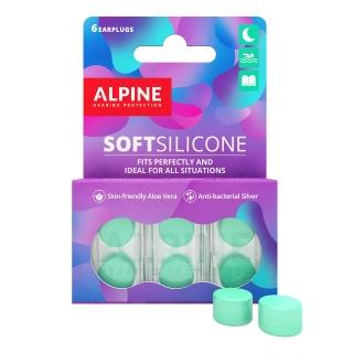 【ALPINE】SOFTSILICONE 黏土式耳塞(矽膠軟耳塞 塑形耳塞 睡眠耳塞 隔音耳塞 降噪耳塞 3對入)
