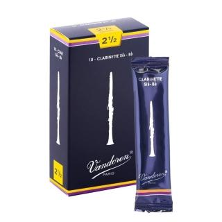 【Vandoren】C-V5 Traditional 藍盒 豎笛竹片 黑管竹片 10片裝(Clarinet Bb reed)