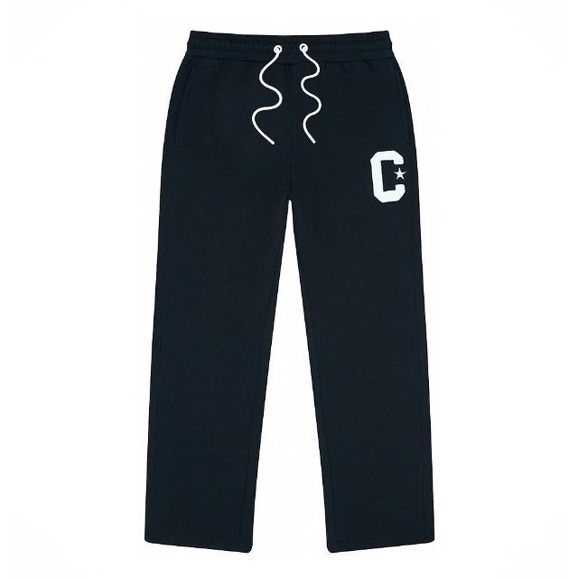 【CONVERSE】Essential SweatPant 女款 黑色 休閒 運動 鬆緊腰 長褲 10026554-A01