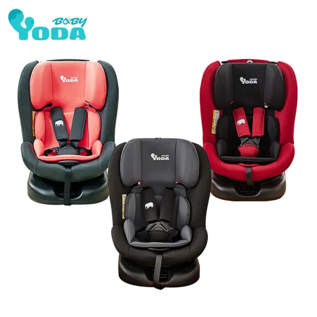 【YODA】0-12歲適用360度汽車兒童安全座椅/汽座(ISOFIX/車置安全帶全通用)