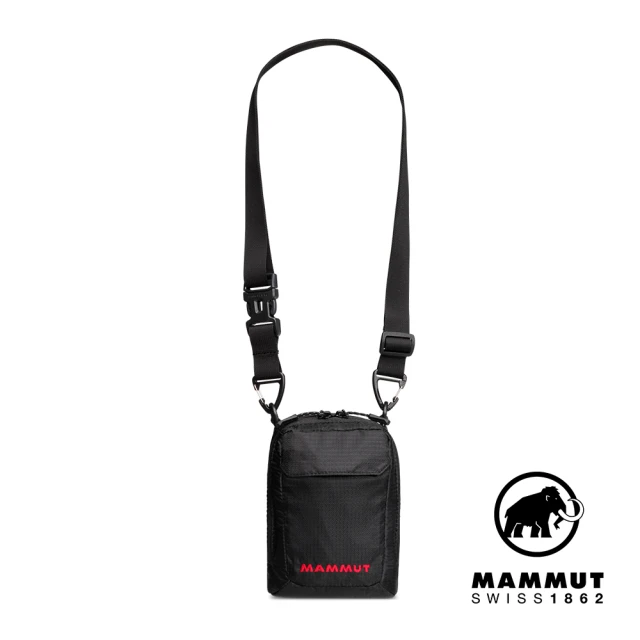 【Mammut 長毛象】Tasch Pouch 萬用肩背包 1L 黑色 #2520-00131