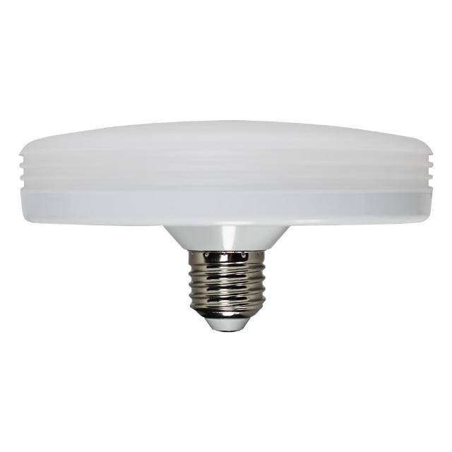 【華燈市】快可換 10W LED飛碟燈泡_3入組(白光/黃光/自然光/E27)