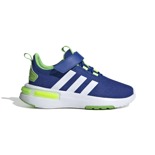 【adidas 愛迪達】運動鞋 童鞋 中童 大童 RACER TR23 EL K 藍 ID5975