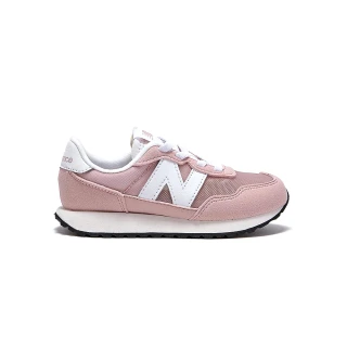 【NEW BALANCE】NB 237 童鞋 中童 粉紅色 透氣 鬆緊帶 休閒鞋 PH237DES
