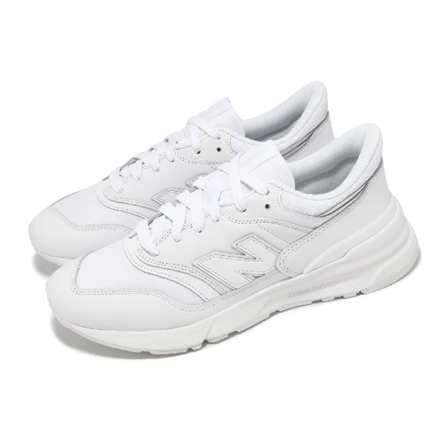 【NEW BALANCE】休閒鞋 997R 男鞋 女鞋 白 皮革 厚底 情侶鞋 運動鞋 NB(U997RFA-D)