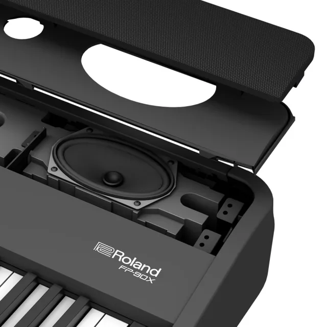 【ROLAND 樂蘭】FP-90X 88鍵 數位鋼琴 電鋼琴 套裝 含三踏板琴架(送手機錄音線/耳機/保養組/原廠保固2年)