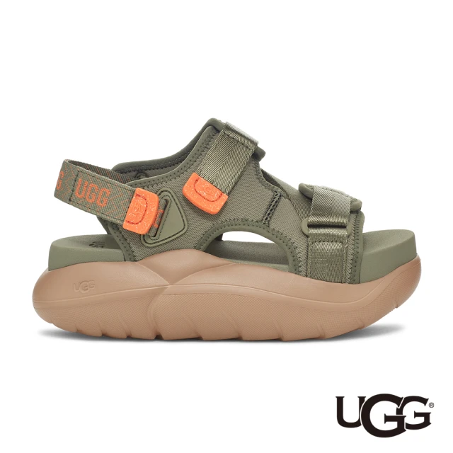 UGG 女鞋/涼鞋/厚底鞋/防水涼鞋/LA Alto Cross Strap(三葉草綠-UG1152688SDC)