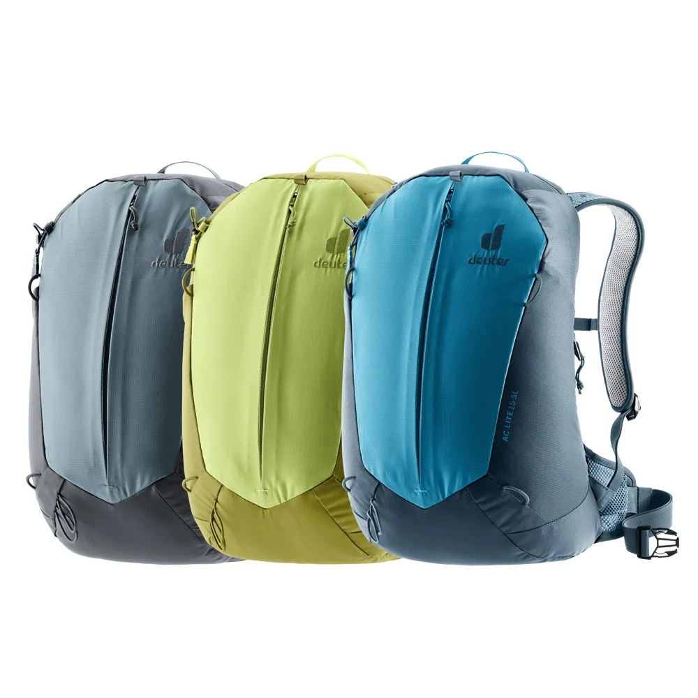 【deuter】3420024 網架直立式透氣背包 15SL AC LITE(窄肩款/後背包/健行/登山/通勤/自行車/單車)