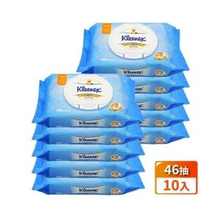 【Kleenex 舒潔】濕式衛生紙(46張 X10入)