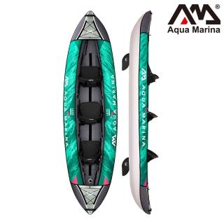 【Aqua marina】充氣三人獨木舟-休閒型 LAXO LA-380(KAYAK 皮艇 皮划艇 平靜水域 水上活動)