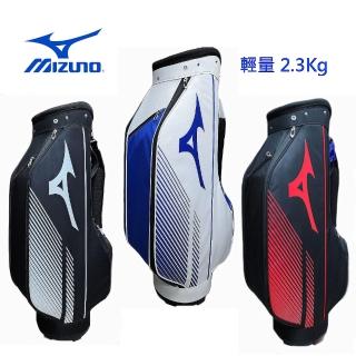 【MIZUNO 美津濃】5LTC23G1超輕量球桿袋 僅2.3kg 9吋高爾夫桿袋(聚酯纖維 輕量球桿袋 男女適用)