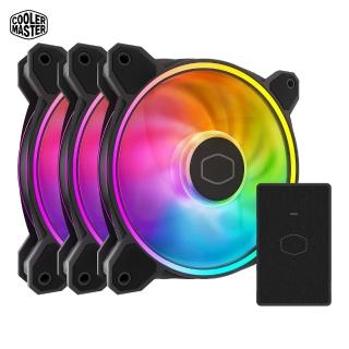 【CoolerMaster】Cooler Master MF120 Halo2 黑色 3合1 風扇組(MF120 HALO2)