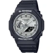 【CASIO 卡西歐】G-SHOCK 2100八角金屬光手錶(GA-2100SB-1A)