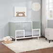 【LEVANA】AVO五合一嬰兒床+護脊雙面床墊+大象寢具五件組＋保潔床包(兒童床/成長床/多功能床)