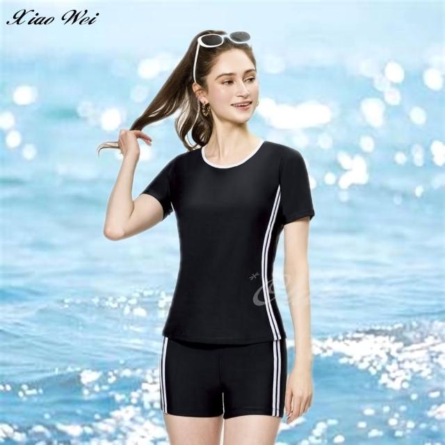 【梅林品牌】流行大女二件式泳裝(NO.M34618)