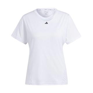 【adidas 愛迪達】WTR D4T T 女 短袖 上衣 運動 訓練 健身 透氣 吸濕排汗 白(IT7419)