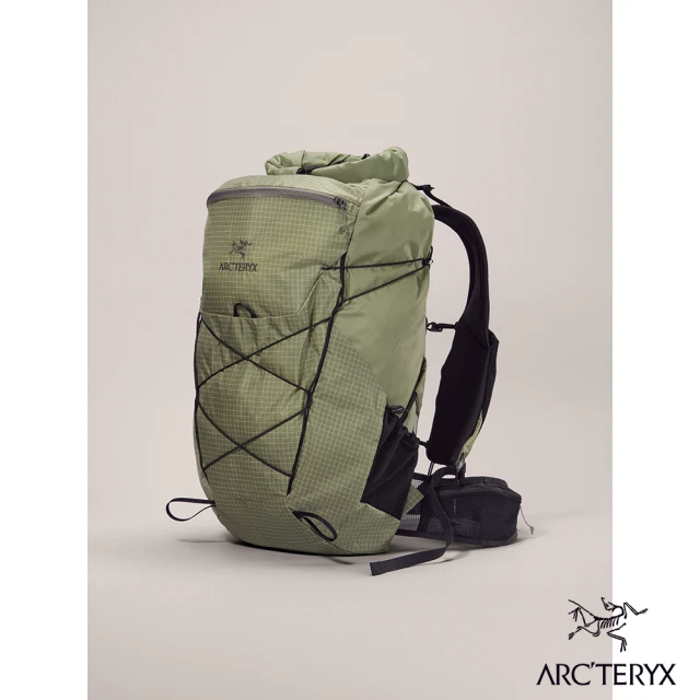 Arcteryx 始祖鳥 Aerios 35L 輕量登山背包(卡洛斯綠/糧草綠)