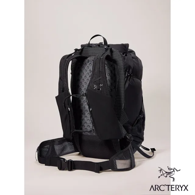【Arcteryx 始祖鳥】Aerios 35L 輕量登山背包(黑)