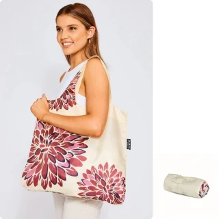 【ENVIROSAX】折疊環保購物袋―東方印象 大菊