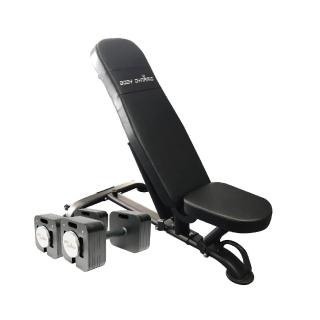【BODY DYNAMIC 德旺】AD57居家健身組合(AD57可調式啞鈴32KG+ B701重訓椅)