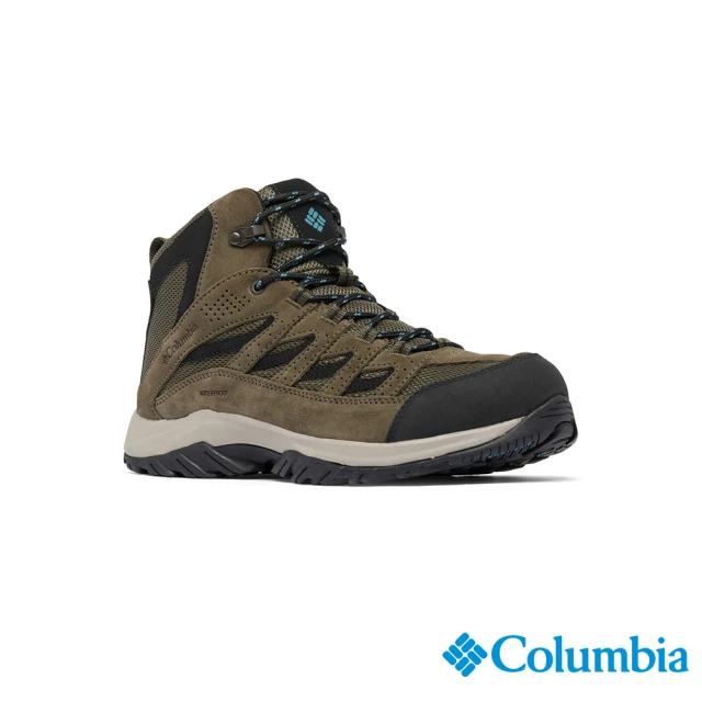 Columbia 哥倫比亞Columbia 哥倫比亞 男款-CRESTWOOD™ Omni-Tech防水高筒登山-鞋軍綠(UBI53710AG/IS)