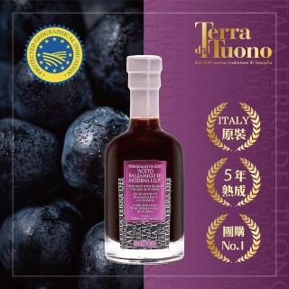 【Terra Del Tuono雷霆之地】義大利巴薩米克醋(春天紫標100ml/葡萄醋/沙拉醋/開胃醋/料理醋/雙10雙11)