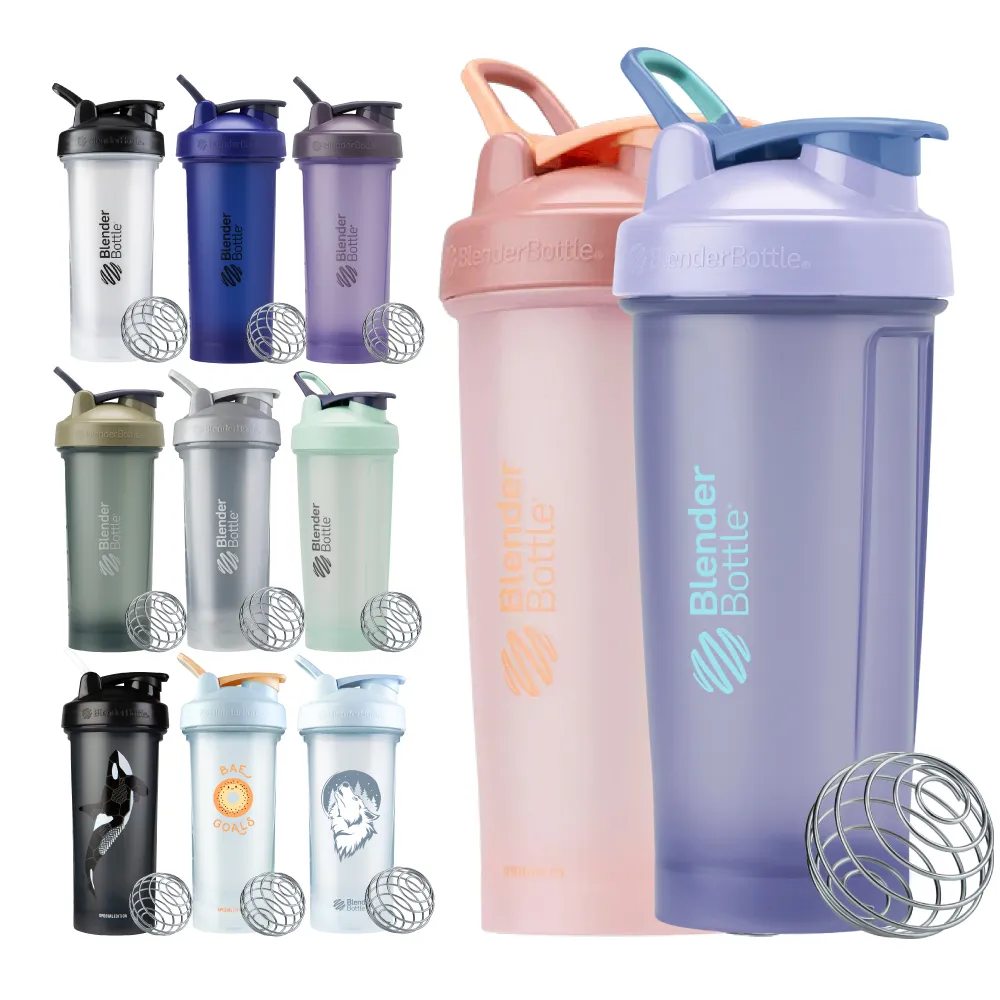 【Blender Bottle】2入組_全新Classic-V2 28oz經典第二代防漏搖搖杯(blenderbottle/運動水壺/搖搖杯)