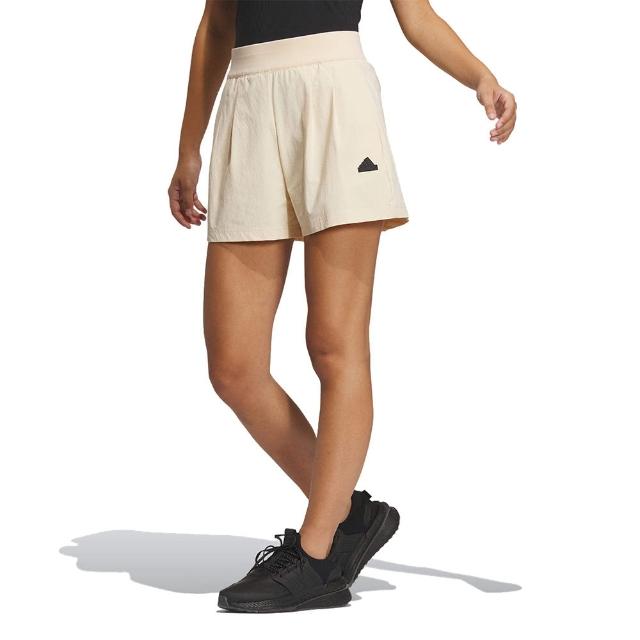 【adidas 愛迪達】運動短褲 TECH WV SHORTS 女 - IM8829