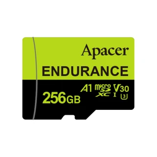 【Apacer 宇瞻】256G High Endurance microSDHC V30 A1 高效耐用記憶卡(U3)