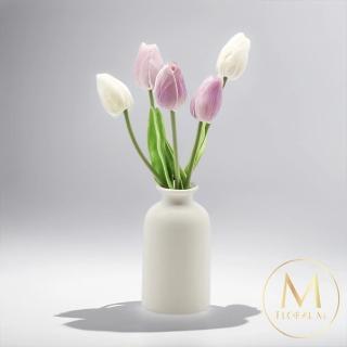 【Floral M】荷蘭鬱金香小花園仿真花禮(人造花/塑膠花/假花/裝飾花)