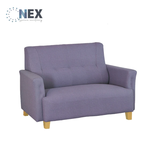 【NEX】時尚休閒 雙人座/兩人座 耐抓皮沙發(皮沙發/沙發/雙人座)