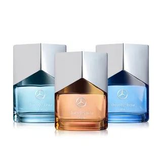 【Mercedes-Benz 賓士】三芒星系列 天空/海洋/大地男性淡香精60ml-任選(專櫃公司貨)
