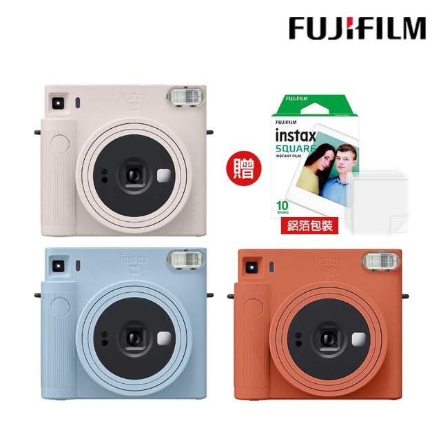 【FUJIFILM 富士】instax SQUARE SQ1 方形拍立得相機  公司貨(送10張底片+透明保護套20入)