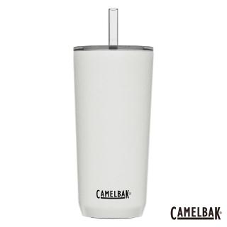 【CAMELBAK】600ml Straw Tumbler 雙層不鏽鋼吸管杯(辦公馬克杯/隨行杯/咖啡杯/保冰保溫杯)(保溫瓶)