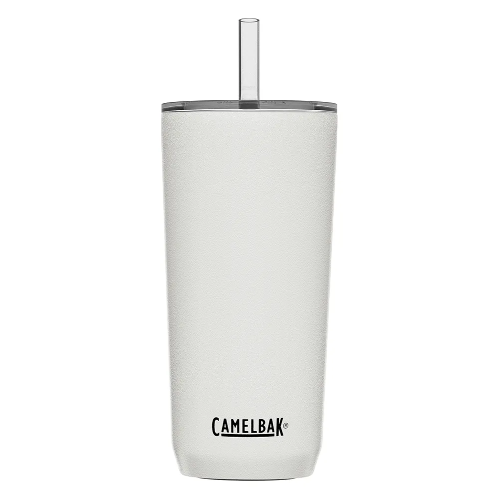【CAMELBAK】600ml Straw Tumbler 雙層不鏽鋼吸管杯(辦公馬克杯/隨行杯/咖啡杯/保冰保溫杯)(保溫瓶)