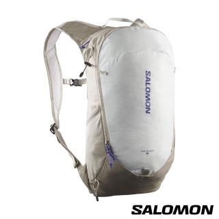 【salomon官方直營】TRAILBLAZER 10 多功能背包(復古卡其/冰河灰)