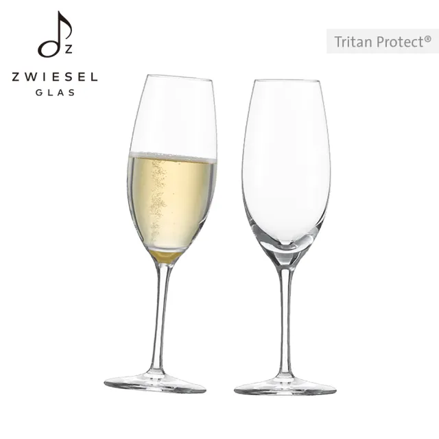 【ZWIESEL GLAS】Cru Classic系列 紅/白酒杯 二入組(紅酒杯/白酒杯/香檳杯/氣泡杯/水杯)