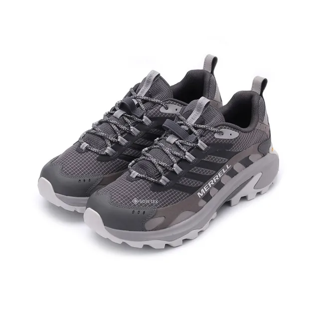 【MERRELL】MOAB SPEED 2 GORE-TEX 防潑水戶外鞋 熔岩煙灰 男鞋 ML037515