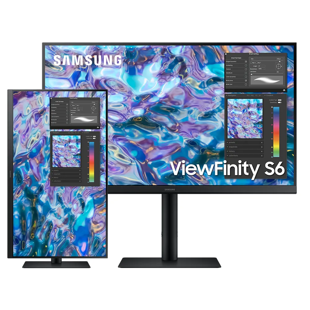 【SAMSUNG 三星】S27B610EQC 27型 IPS 2K QHD 75Hz 美型螢幕(可升降旋轉/TUV低眼護藍光認證/5ms)